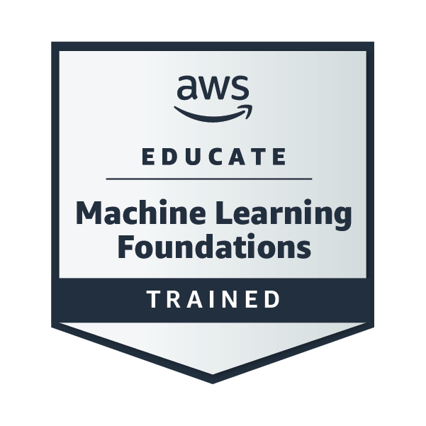 Machine Learning Foundations badge